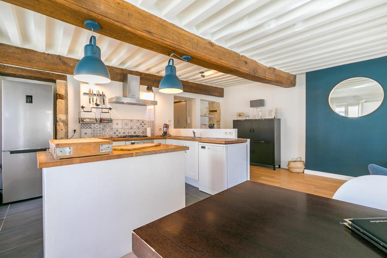 Apartamento LE ROUSSEAU charme et authenticité- SRloc Dijon Exterior foto