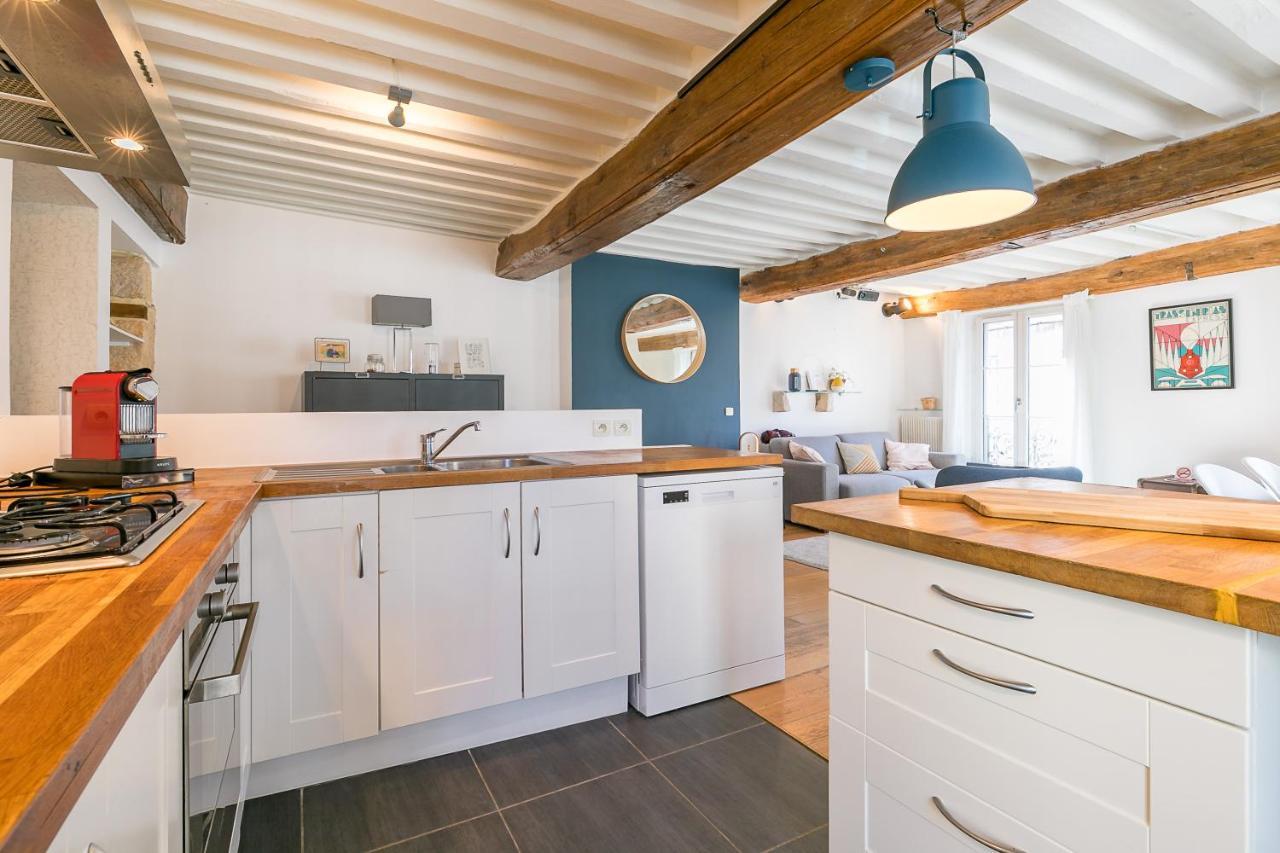 Apartamento LE ROUSSEAU charme et authenticité- SRloc Dijon Exterior foto